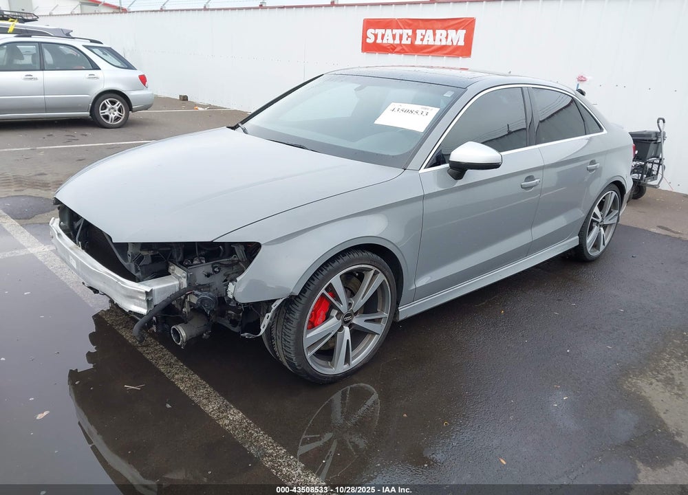 2017 AUDI RS 3 2.5T VIN: WUABWGFFXH1900361