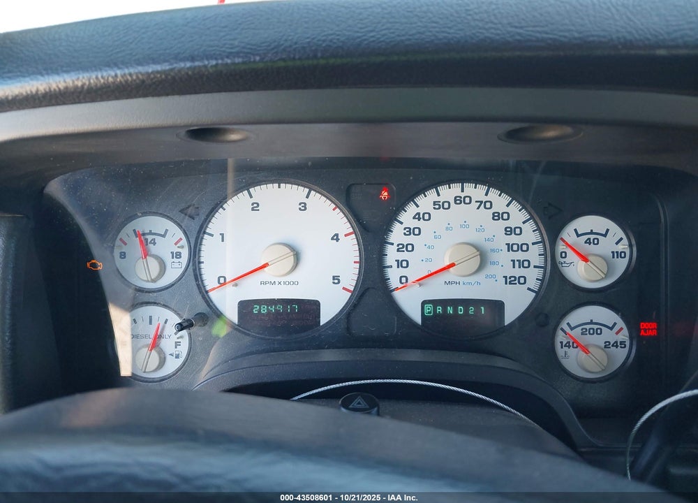 2003 DODGE RAM 3500 SLT/LARAMIE/ST VIN: 3D7MA486X3G717302