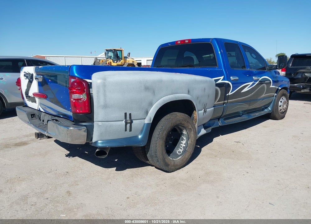 2003 DODGE RAM 3500 SLT/LARAMIE/ST VIN: 3D7MA486X3G717302