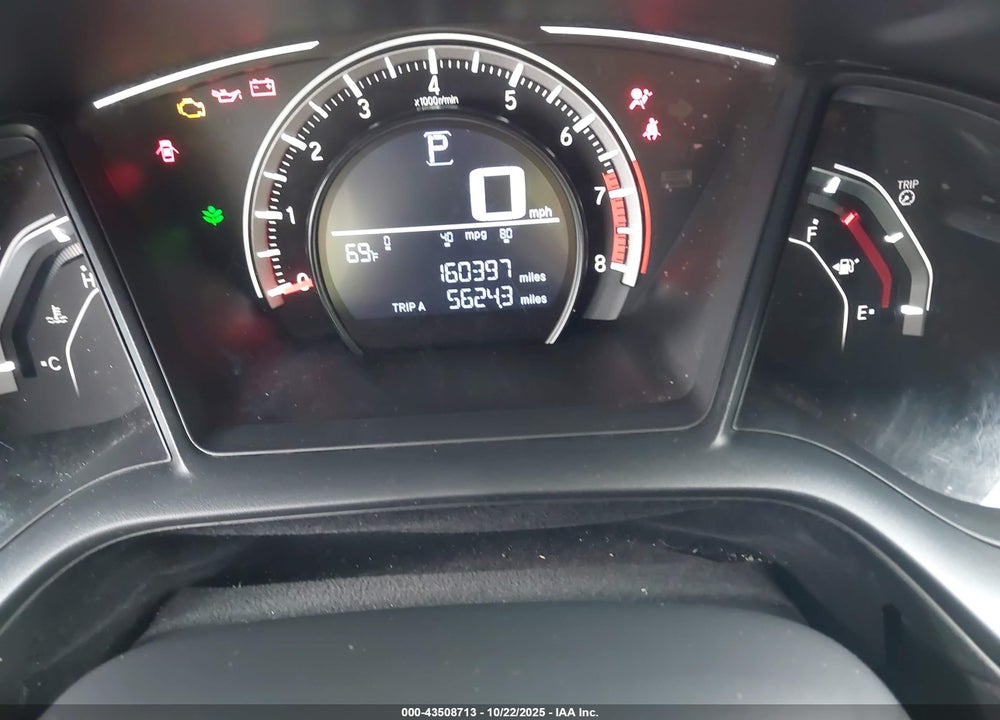 2017 HONDA CIVIC LX VIN: 19XFC2F50HE224257