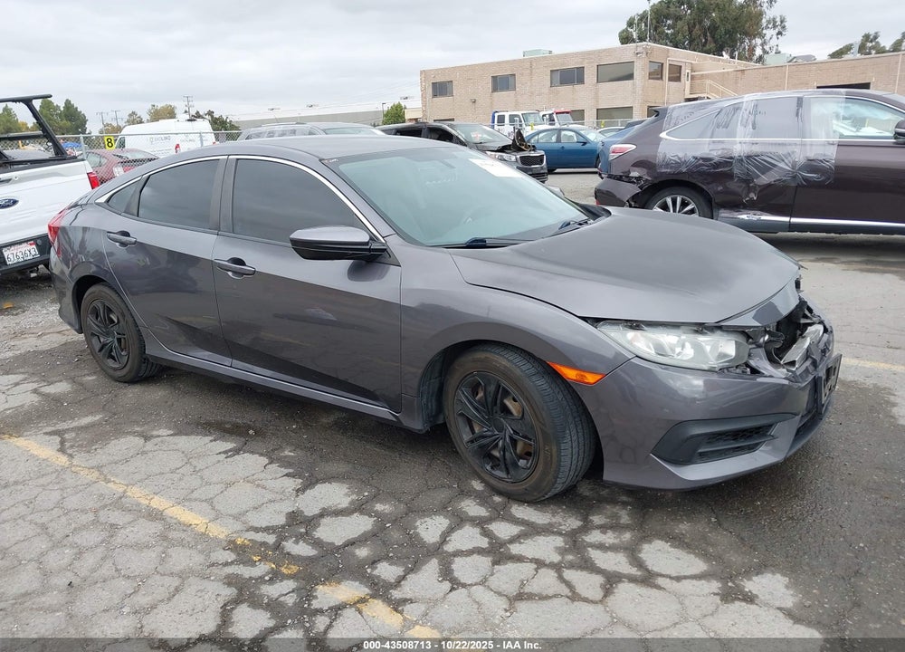 2017 HONDA CIVIC LX VIN: 19XFC2F50HE224257