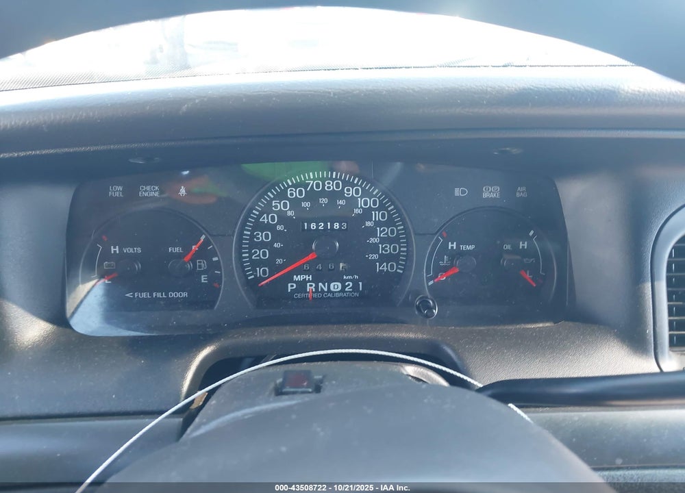 2004 FORD CROWN VICTORIA POLICE VIN: 2FAFP71W54X185452