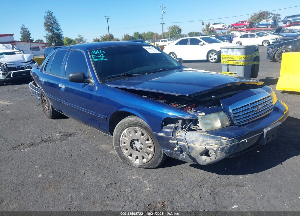 2004 FORD CROWN VICTORIA POLICE VIN: 2FAFP71W54X185452