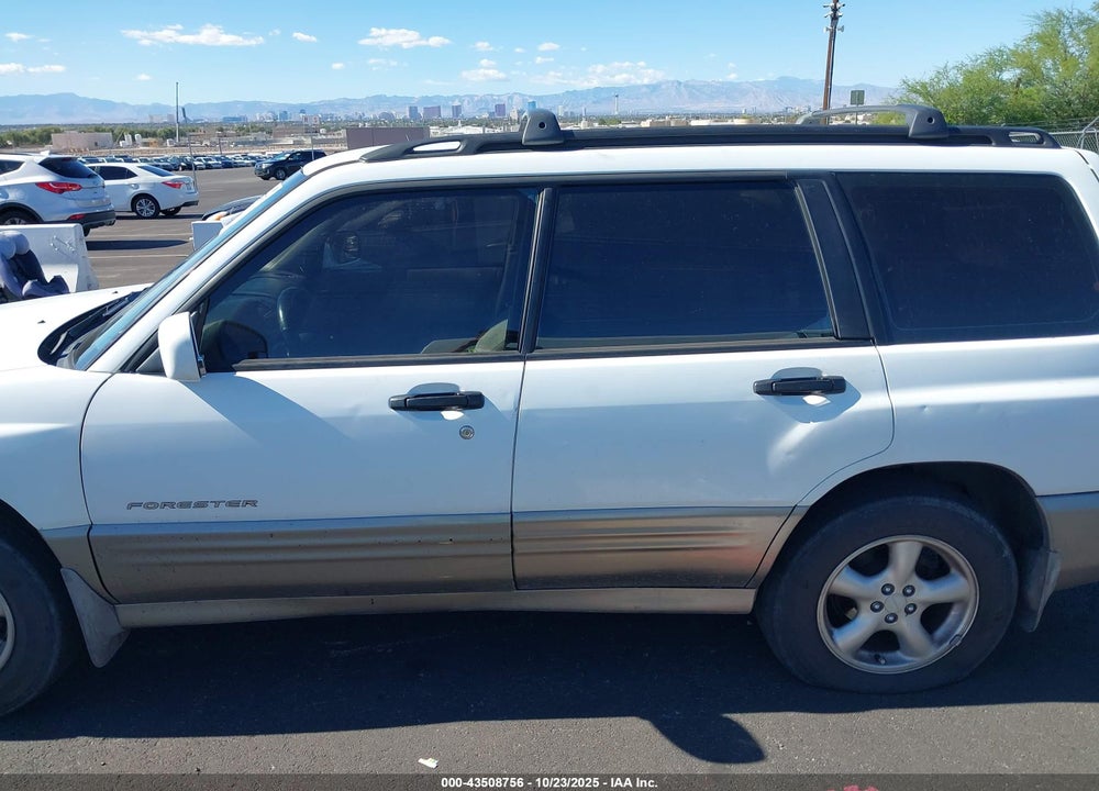 2002 SUBARU FORESTER S VIN: JF1SF655X2H716364