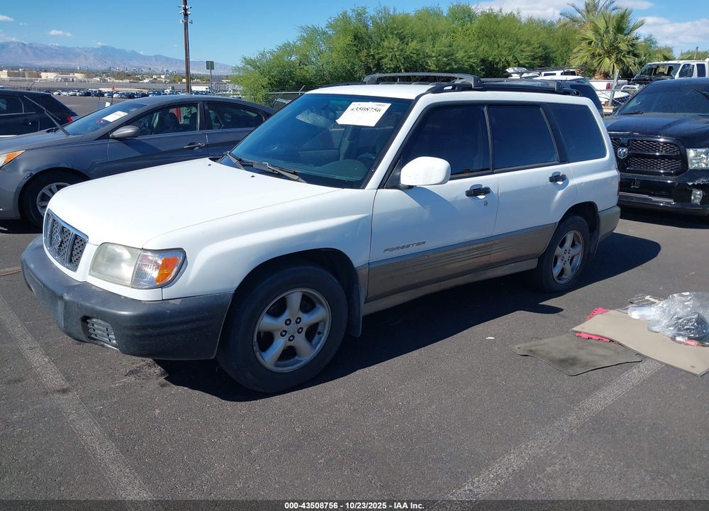 2002 SUBARU FORESTER S VIN: JF1SF655X2H716364