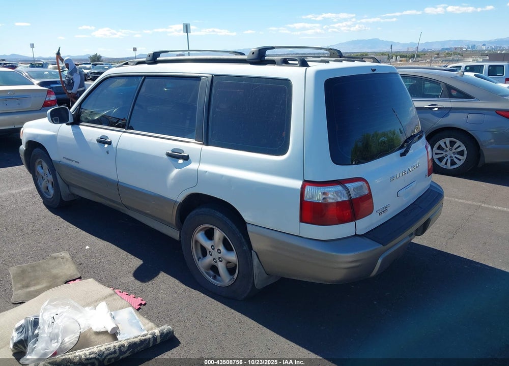 2002 SUBARU FORESTER S VIN: JF1SF655X2H716364