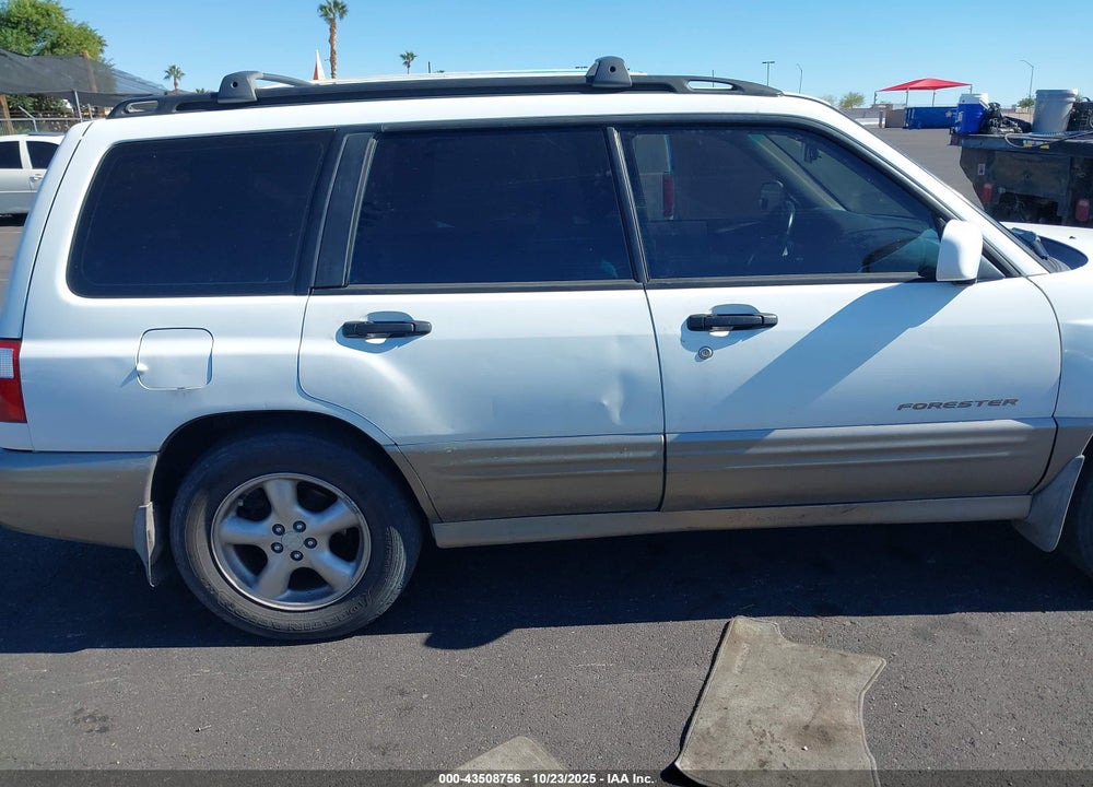 2002 SUBARU FORESTER S VIN: JF1SF655X2H716364