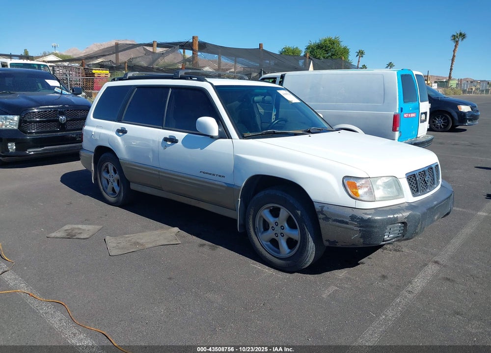 2002 SUBARU FORESTER S VIN: JF1SF655X2H716364