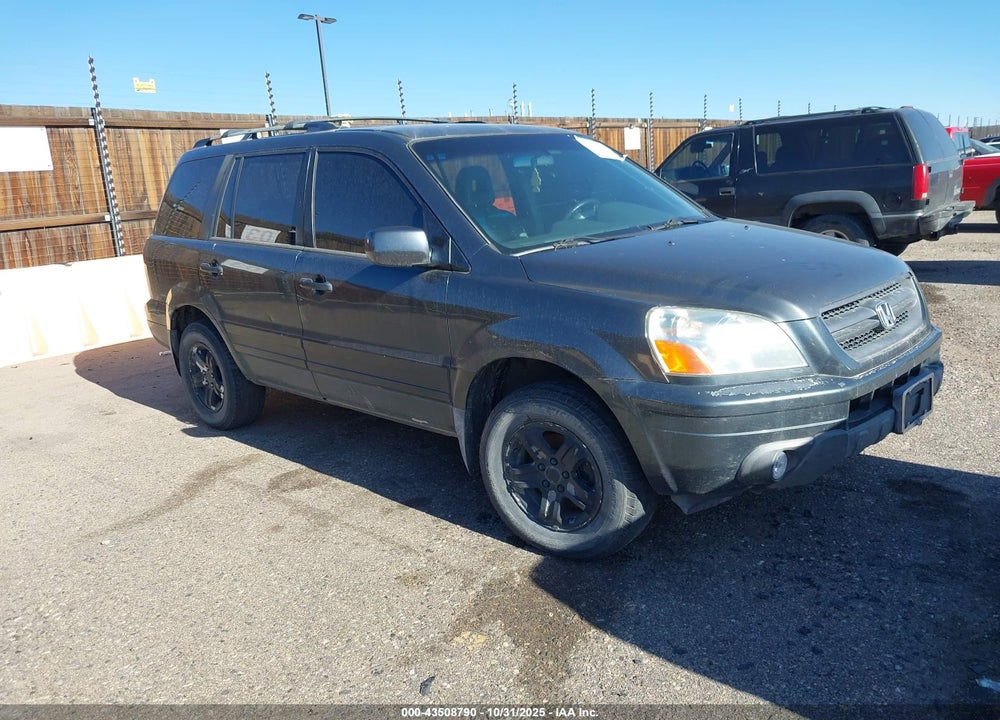 2003 HONDA PILOT EX-L VIN: 2HKYF18513H558714