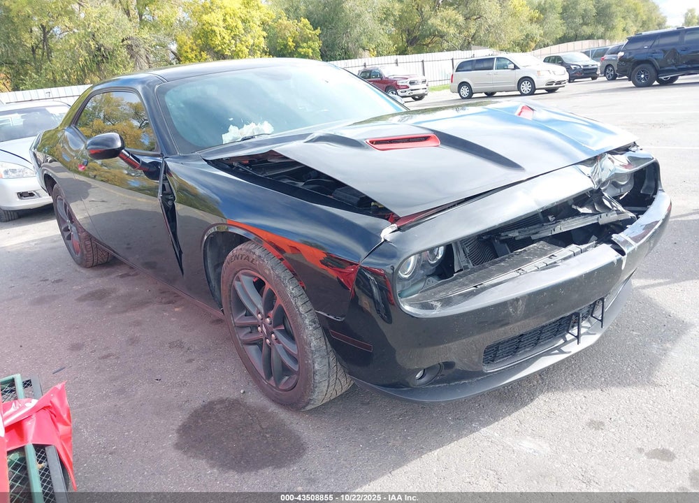 2019 DODGE CHALLENGER SXT AWD VIN: 2C3CDZGG2KH684772