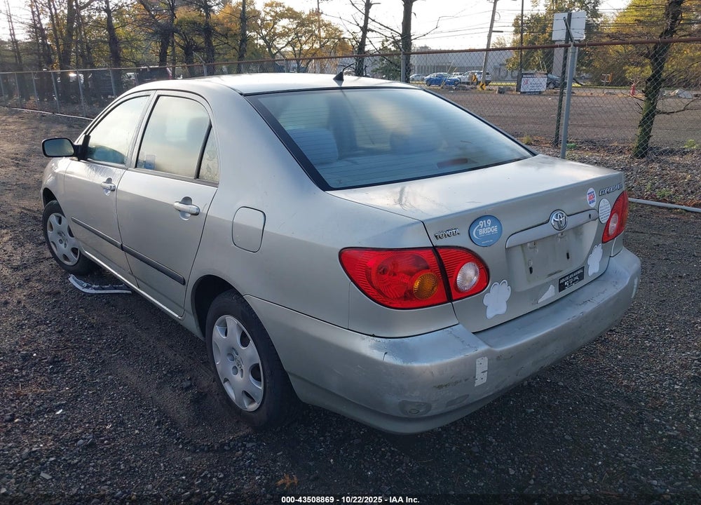 2003 TOYOTA COROLLA CE VIN: 2T1BR32E73C152196