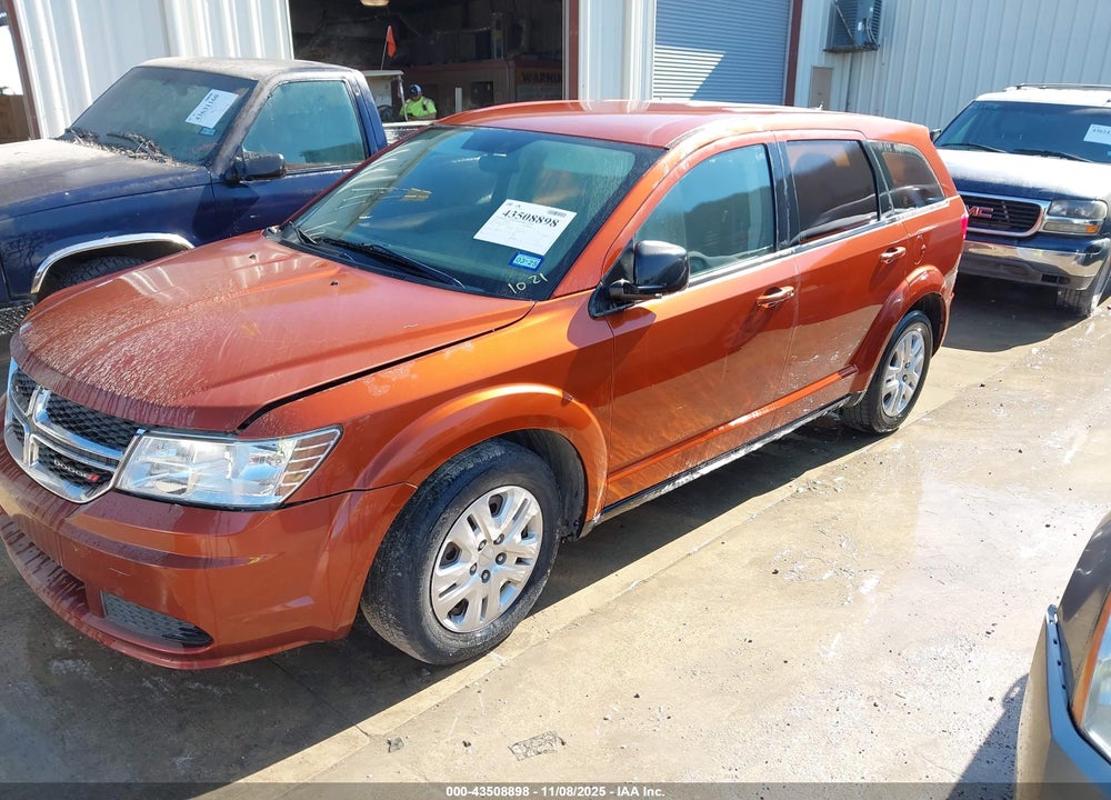 2014 DODGE JOURNEY AMERICAN VALUE PKG VIN: 3C4PDCAB5ET181451