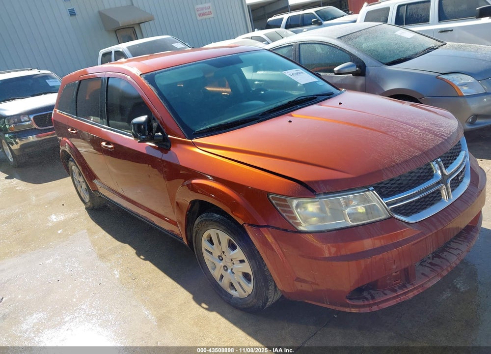 2014 DODGE JOURNEY AMERICAN VALUE PKG VIN: 3C4PDCAB5ET181451