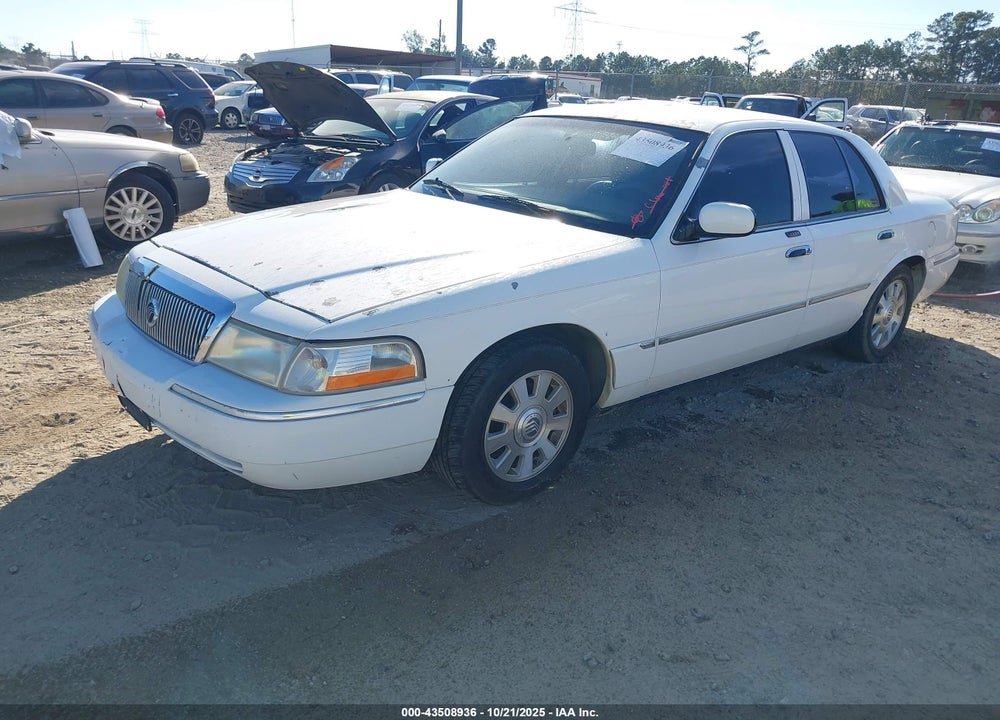2004 MERCURY GRAND MARQUIS LS VIN: 2MEFM75W04X614265