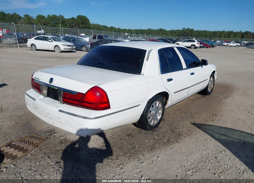 2004 MERCURY GRAND MARQUIS LS VIN: 2MEFM75W04X614265