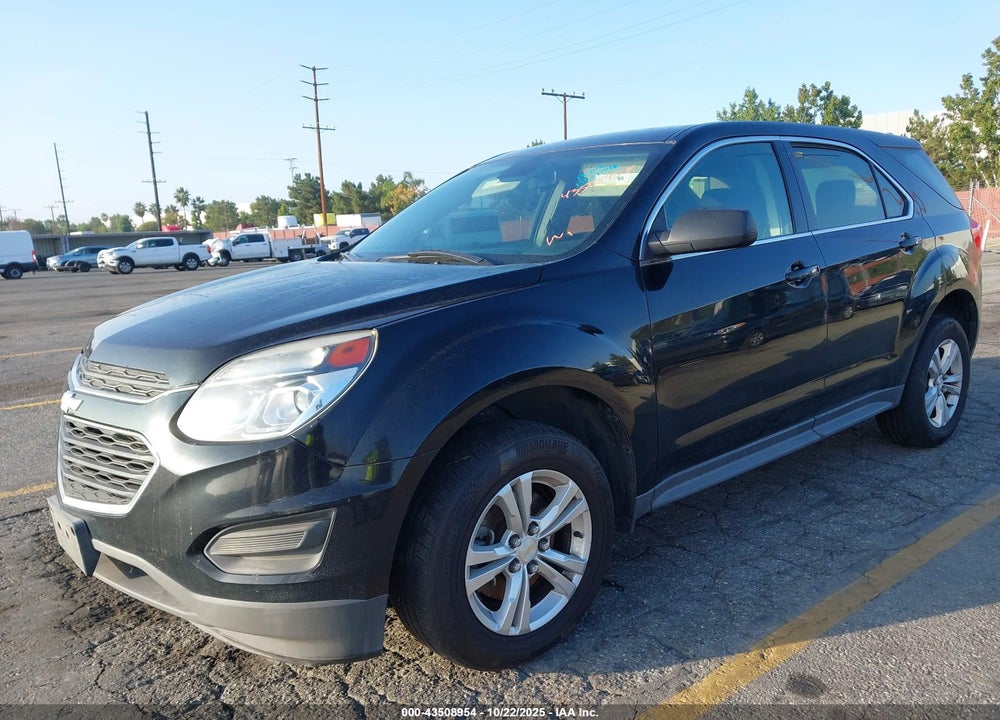 2016 CHEVROLET EQUINOX LS VIN: 2GNALBEK9G1160188