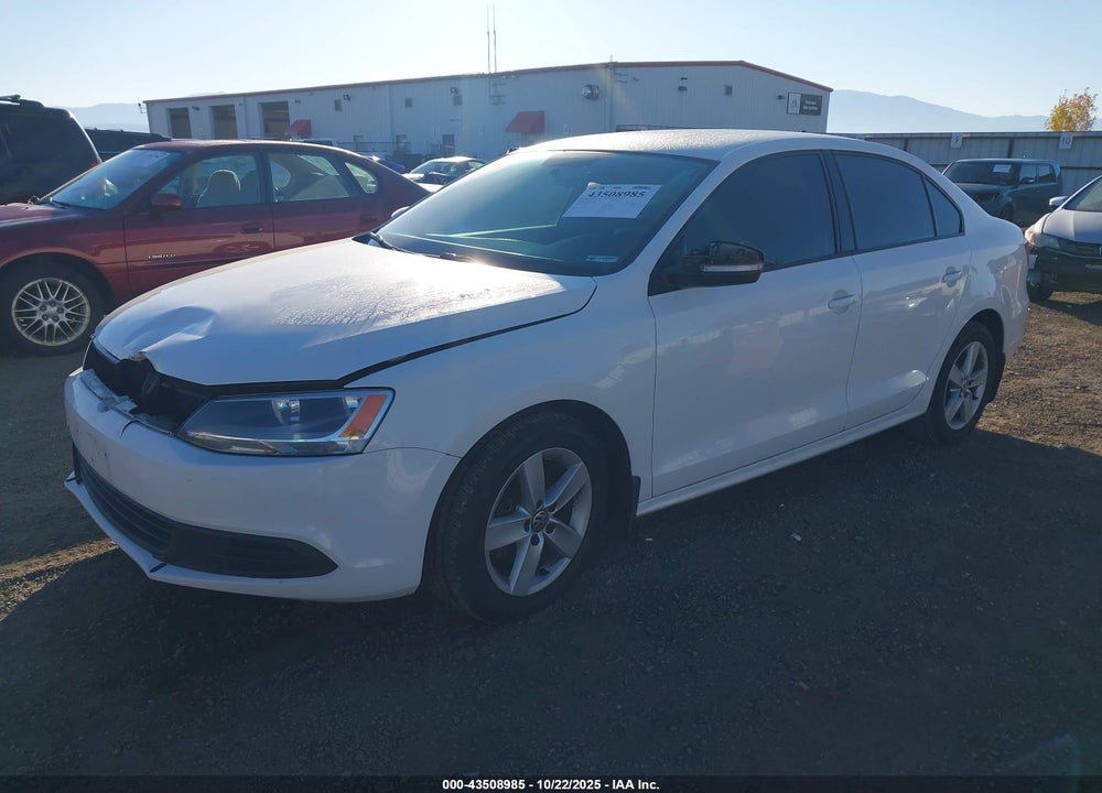 2012 VOLKSWAGEN JETTA 2.0L TDI VIN: 3VWLL7AJ8CM466035