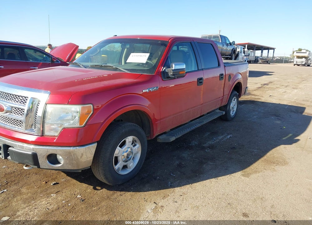 2010 FORD F-150 VIN: 1FTFW1EV5AFC23782