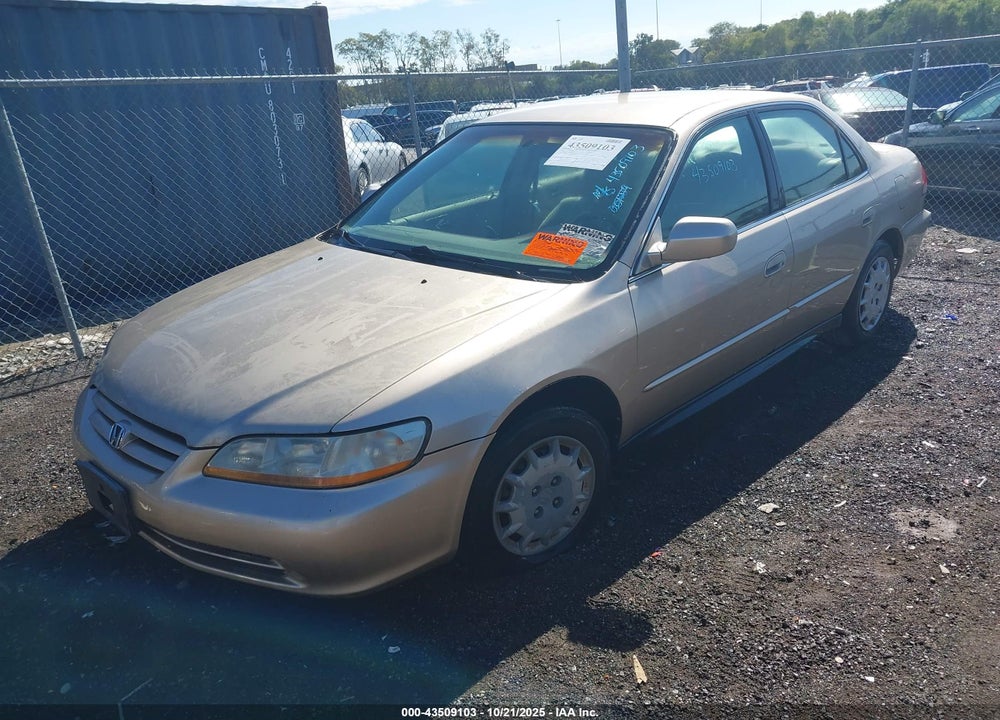 2001 HONDA ACCORD VIN: 1HGCG56401A007219
