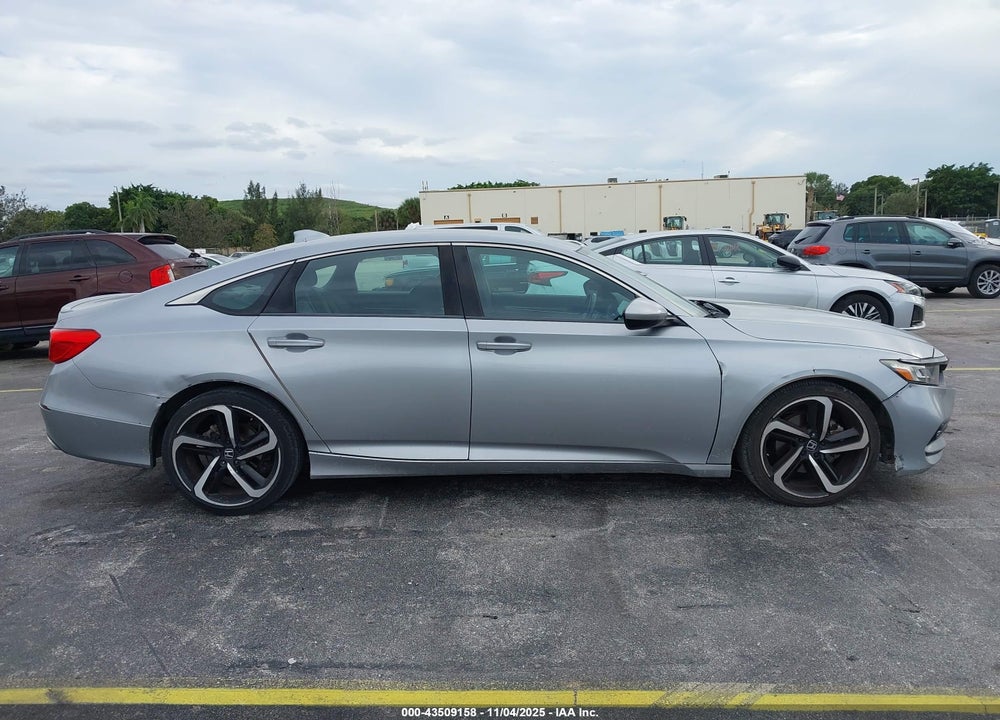 2018 HONDA ACCORD SPORT VIN: 1HGCV1F31JA051378