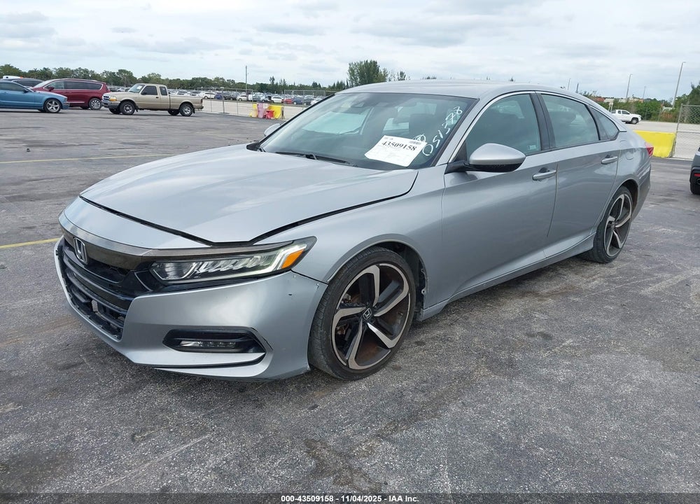 2018 HONDA ACCORD SPORT VIN: 1HGCV1F31JA051378