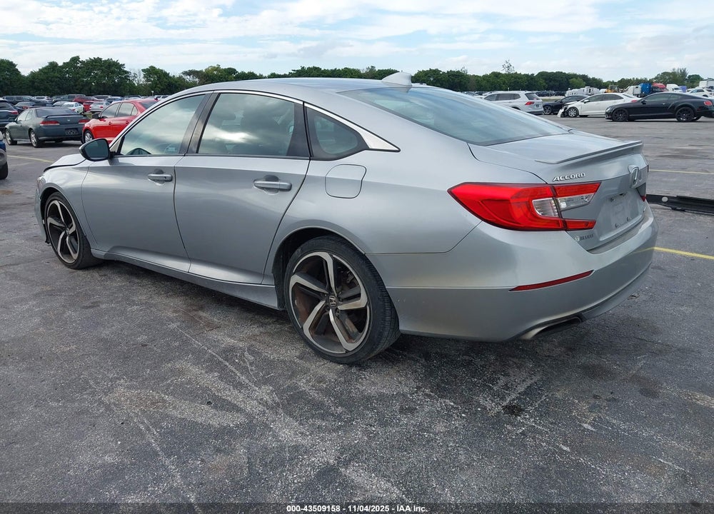2018 HONDA ACCORD SPORT VIN: 1HGCV1F31JA051378