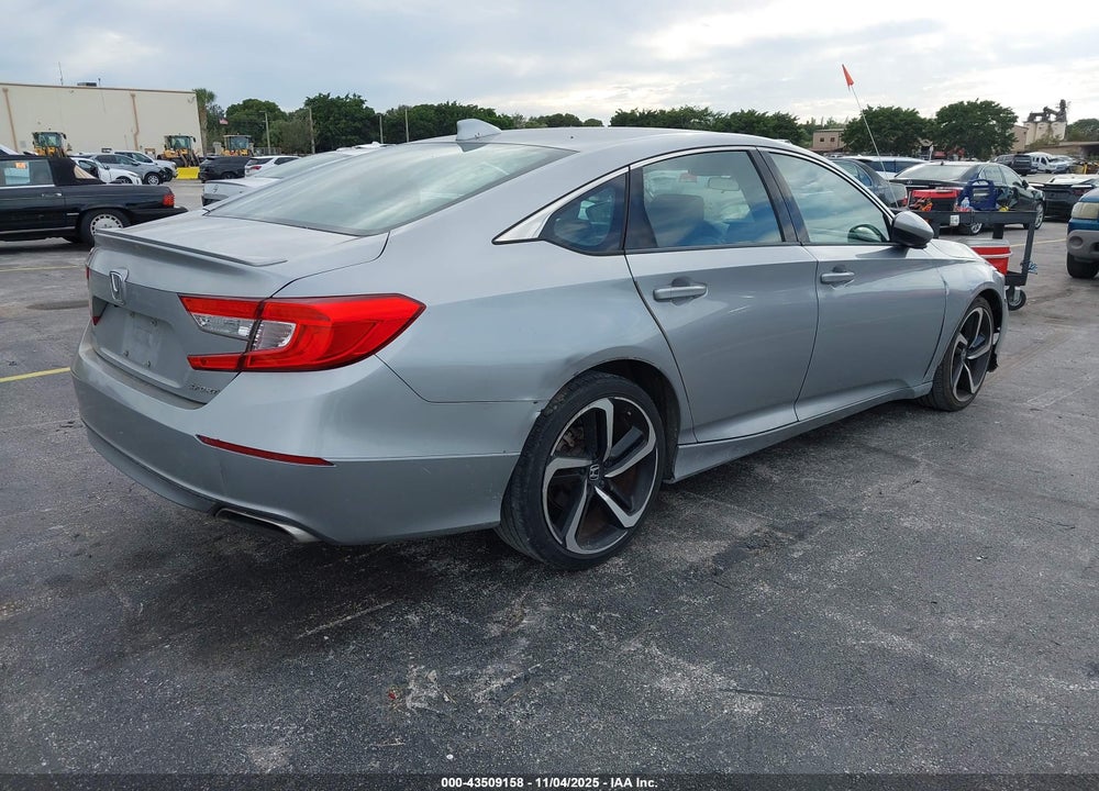 2018 HONDA ACCORD SPORT VIN: 1HGCV1F31JA051378