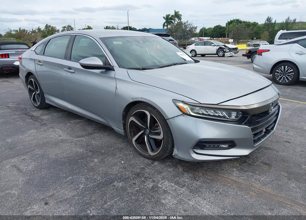 2018 HONDA ACCORD SPORT VIN: 1HGCV1F31JA051378