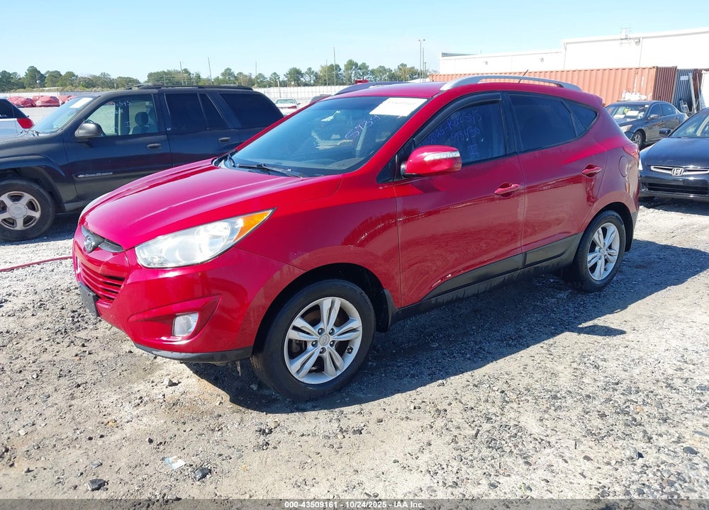 2013 HYUNDAI TUCSON GLS VIN: KM8JU3ACXDU593430