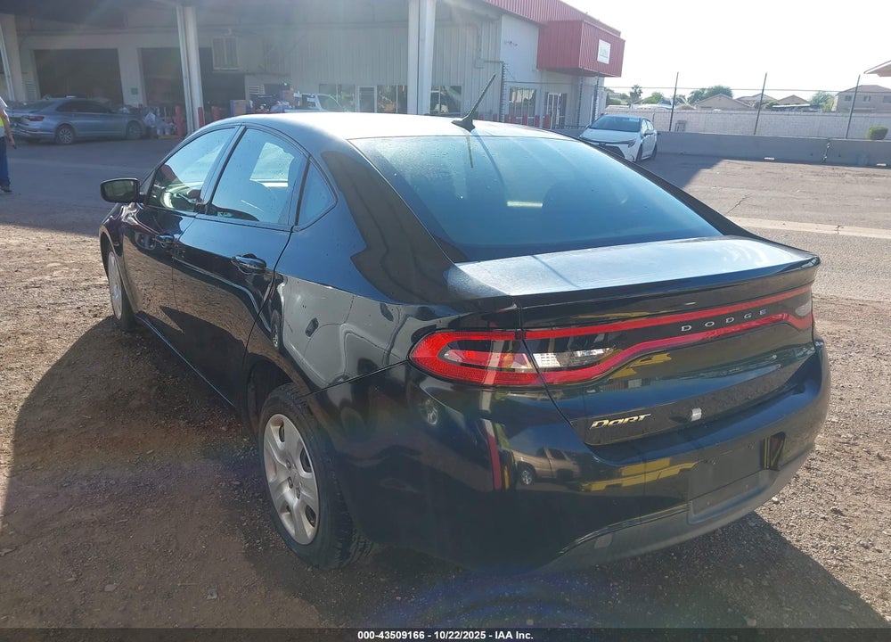 2016 DODGE DART VIN: 1C3CDFAA5GD539961