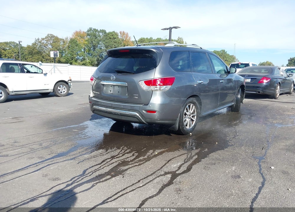 2015 NISSAN PATHFINDER SV VIN: 5N1AR2MM8FC693275
