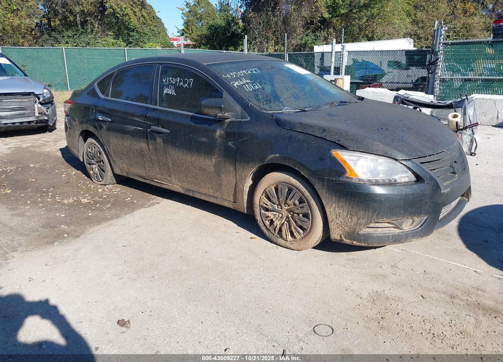 2013 NISSAN SENTRA SV VIN: 3N1AB7AP0DL735821