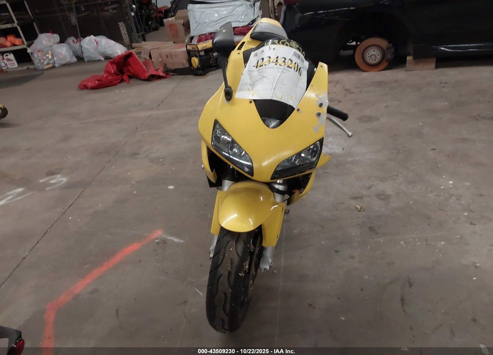 2003 HONDA CBR600 RR VIN: JH2PC37093M009684