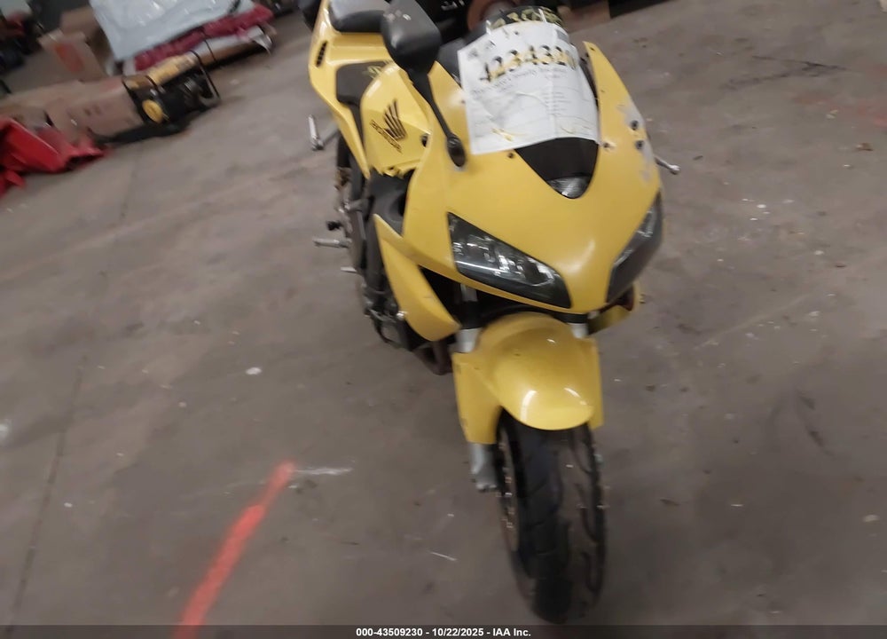 2003 HONDA CBR600 RR VIN: JH2PC37093M009684