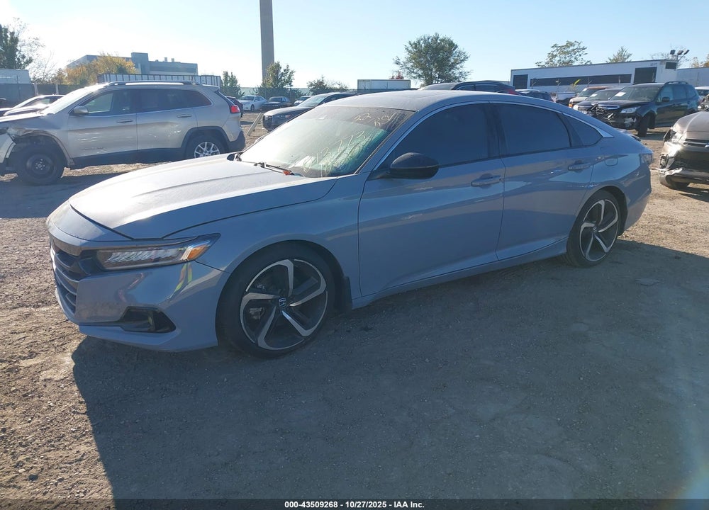 2022 HONDA ACCORD SPORT 2.0T VIN: 1HGCV2F3XNA013773