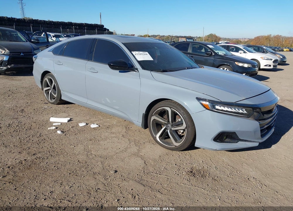 2022 HONDA ACCORD SPORT 2.0T VIN: 1HGCV2F3XNA013773