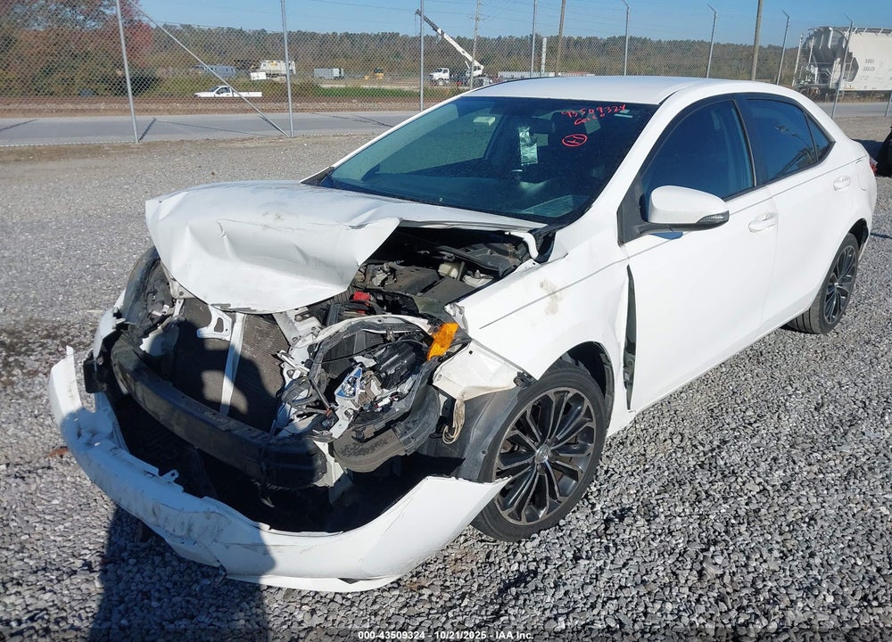 2015 TOYOTA COROLLA S PLUS VIN: 2T1BURHEXFC300659