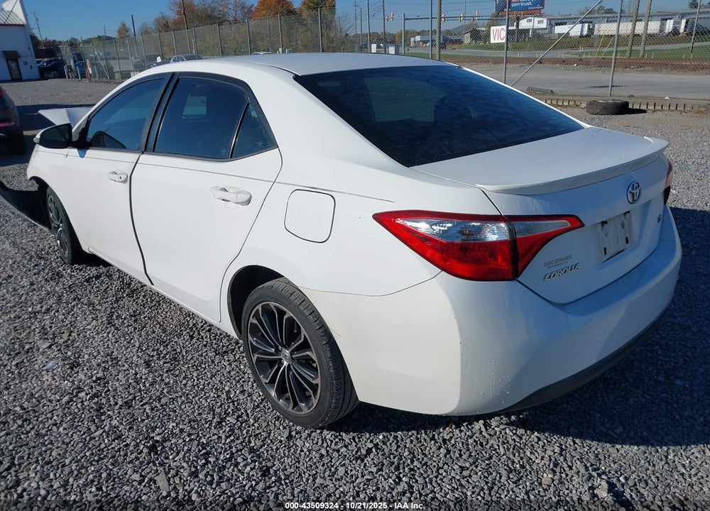 2015 TOYOTA COROLLA S PLUS VIN: 2T1BURHEXFC300659