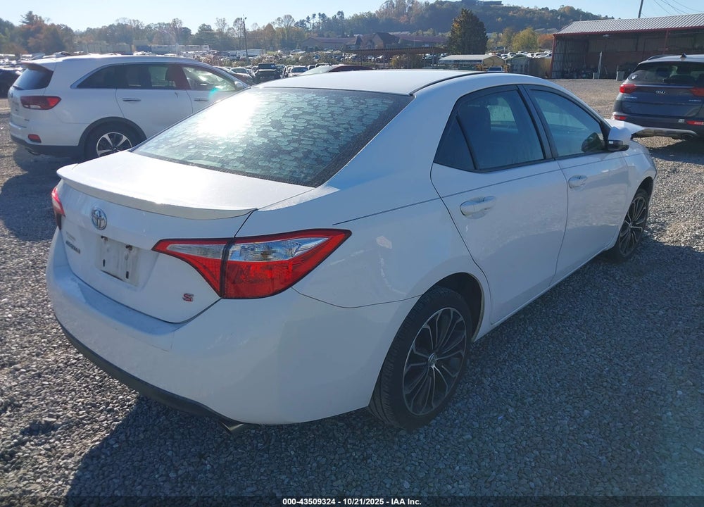 2015 TOYOTA COROLLA S PLUS VIN: 2T1BURHEXFC300659
