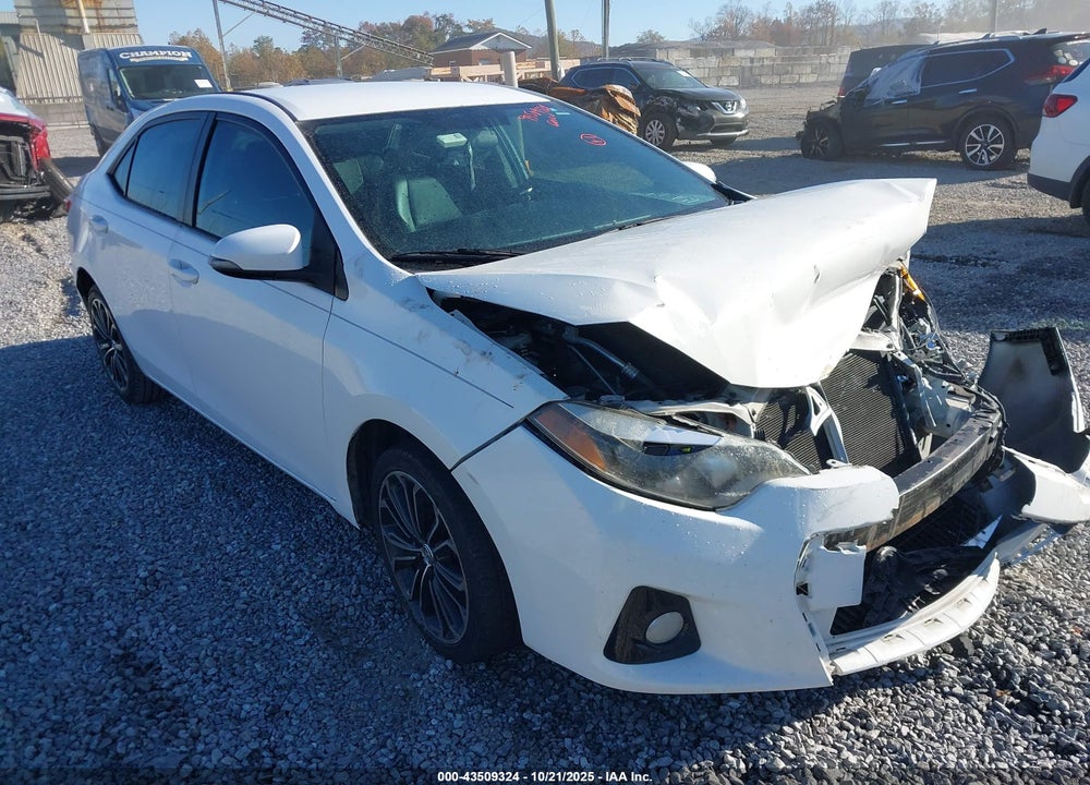 2015 TOYOTA COROLLA S PLUS VIN: 2T1BURHEXFC300659