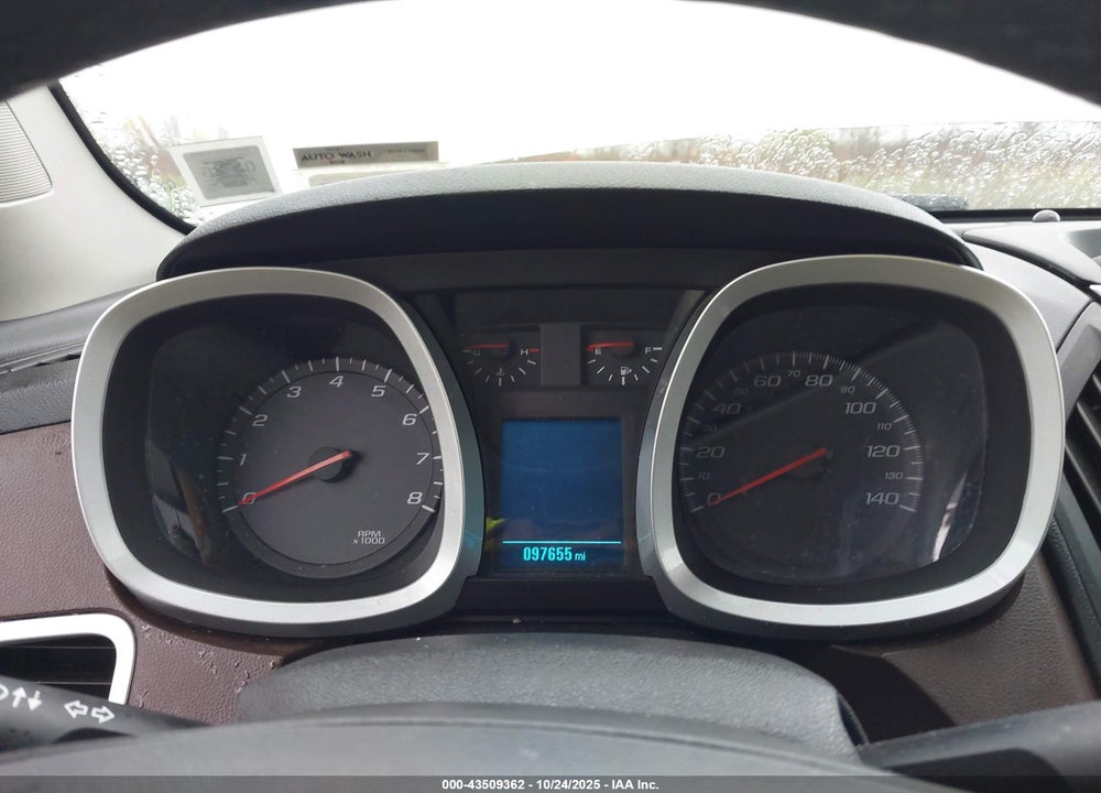 2013 CHEVROLET EQUINOX LTZ VIN: 2GNFLGE37D6355586