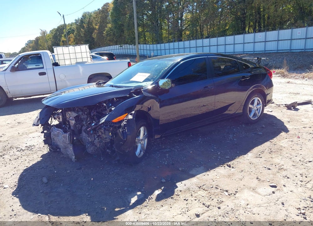 2019 HONDA CIVIC LX VIN: 19XFC2F64KE001297