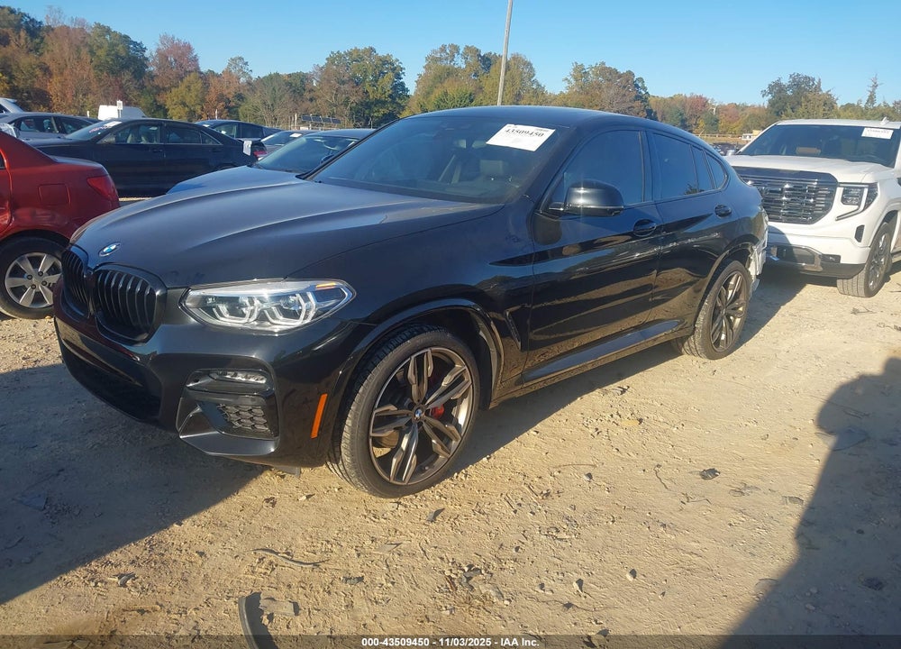 2021 BMW X4 M40I VIN: 5UX2V5C09M9D75570