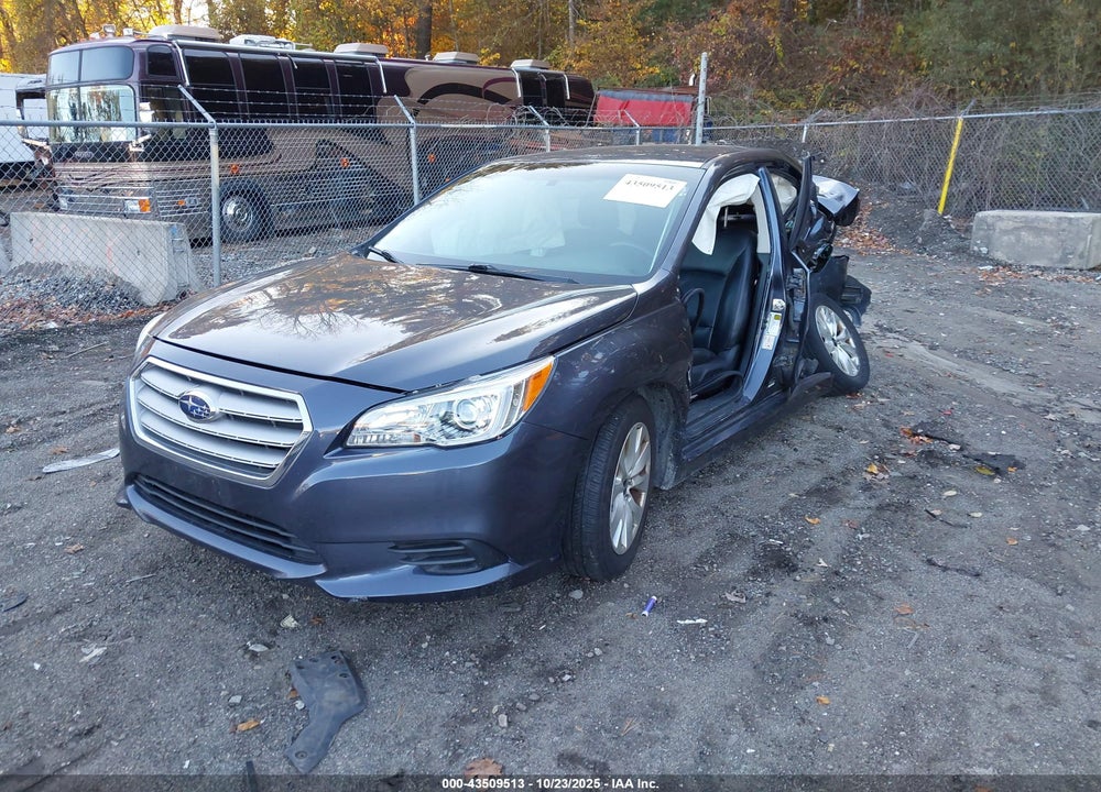 2016 SUBARU LEGACY 2.5I PREMIUM VIN: 4S3BNAC67G3013529