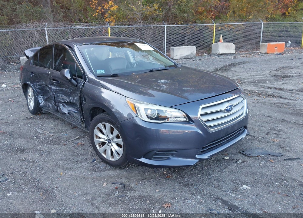2016 SUBARU LEGACY 2.5I PREMIUM VIN: 4S3BNAC67G3013529