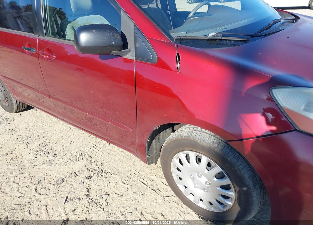 2008 TOYOTA SIENNA CE VIN: 5TDZK23C38S211110