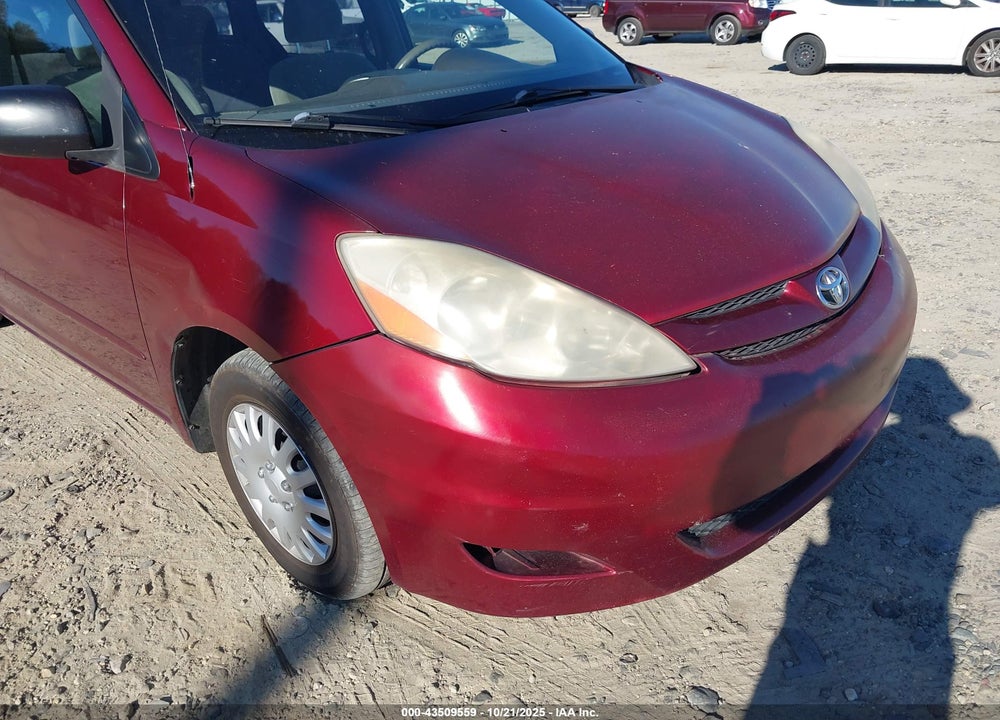 2008 TOYOTA SIENNA CE VIN: 5TDZK23C38S211110