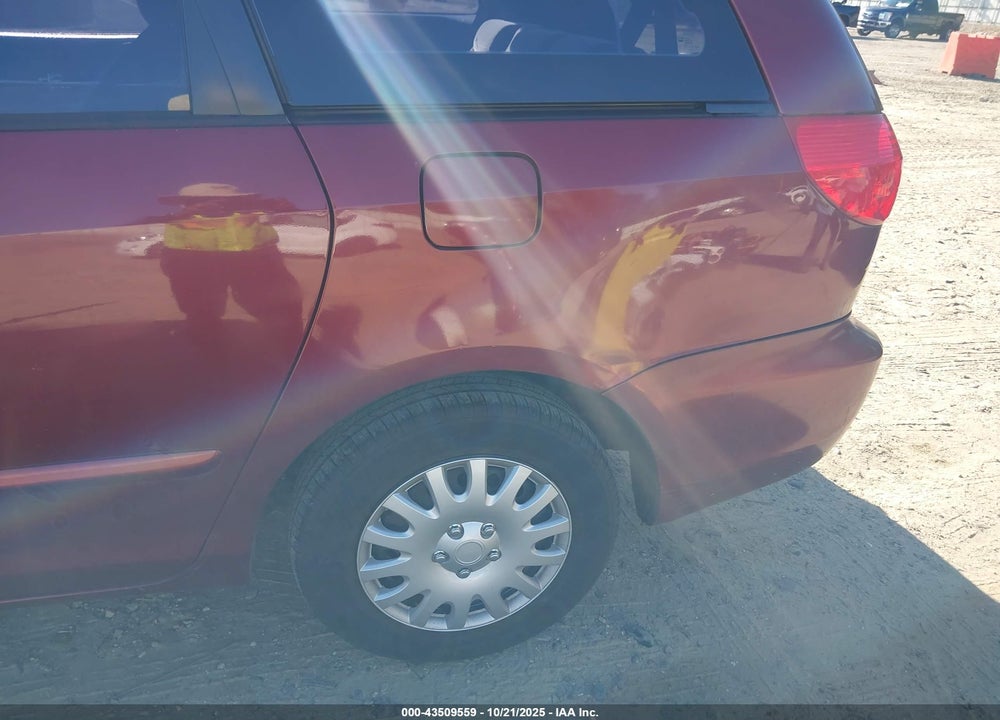 2008 TOYOTA SIENNA CE VIN: 5TDZK23C38S211110