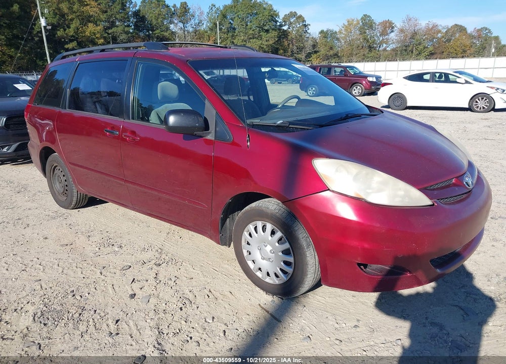 2008 TOYOTA SIENNA CE VIN: 5TDZK23C38S211110