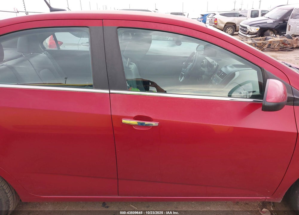 2012 CHEVROLET SONIC VIN: 1G1JE5SH4C4139009